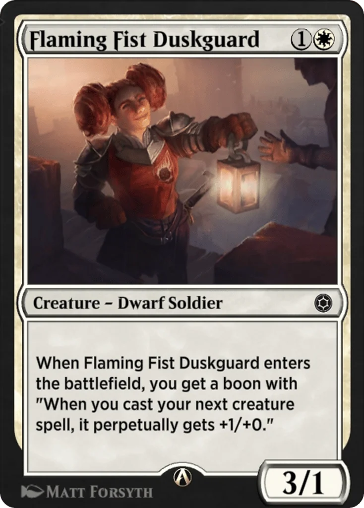Flaming Fist Duskguard · Alchemy Horizons: Baldur's Gate
