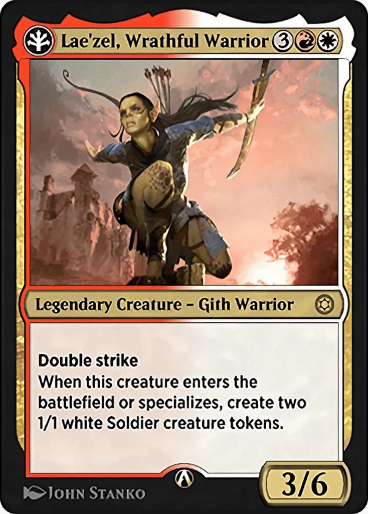 Lae'zel, Wrathful Warrior · Alchemy Horizons: Baldur's Gate