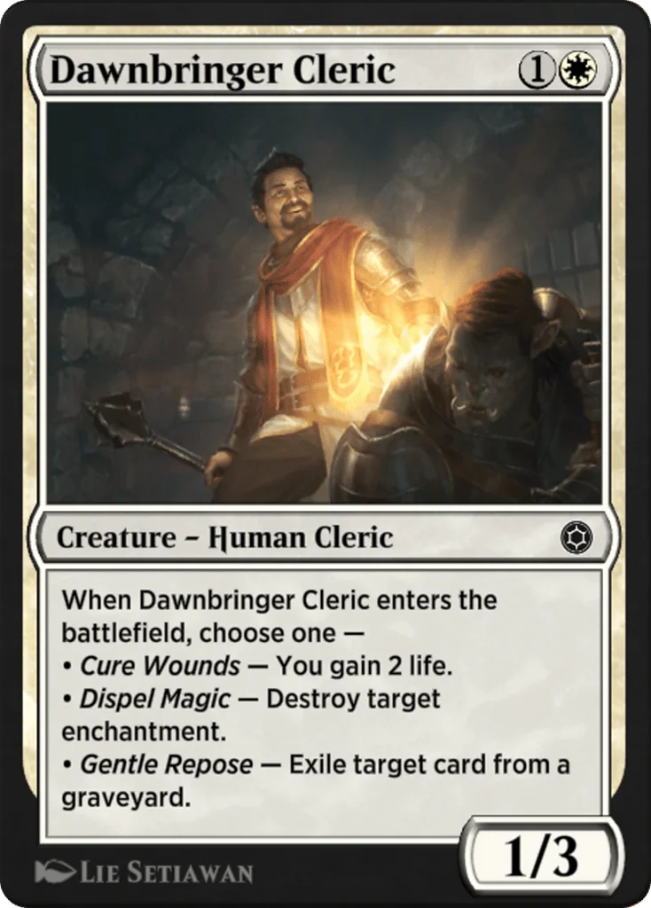 Dawnbringer Cleric · Alchemy Horizons: Baldur's Gate