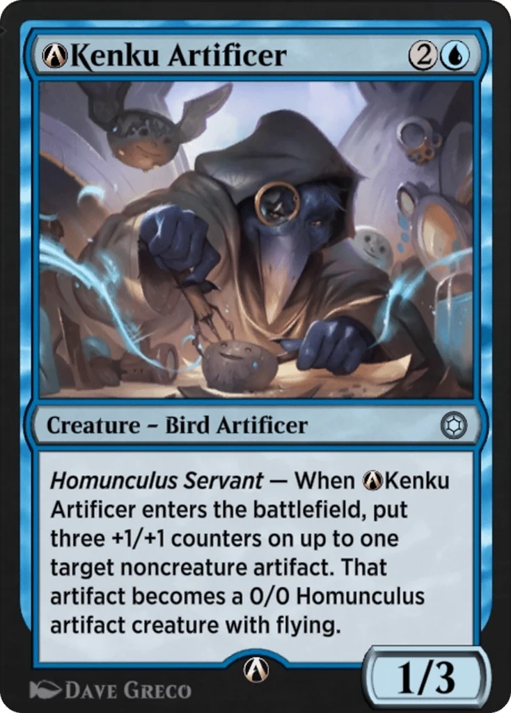 A-Kenku Artificer · Alchemy Horizons: Baldur's Gate