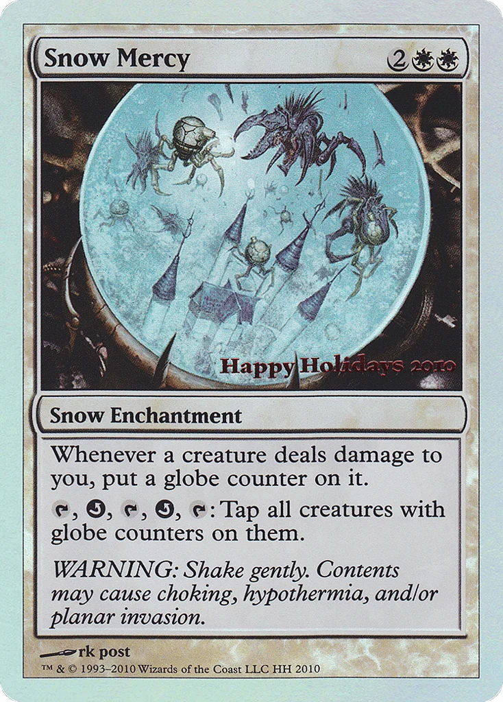 Snow Mercy · Happy Holidays