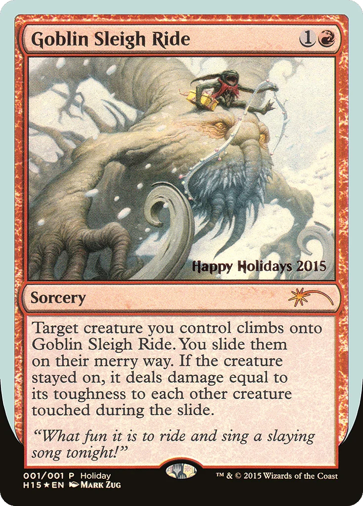 Goblin Sleigh Ride · Happy Holidays