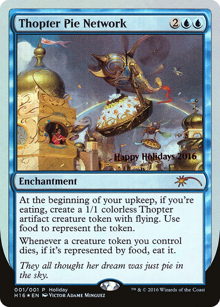 Thopter Pie Network · Happy Holidays