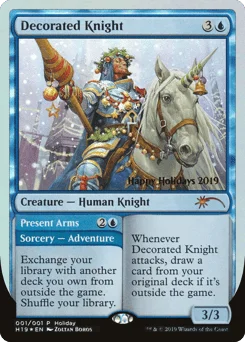 Decorated Knight // Present Arms