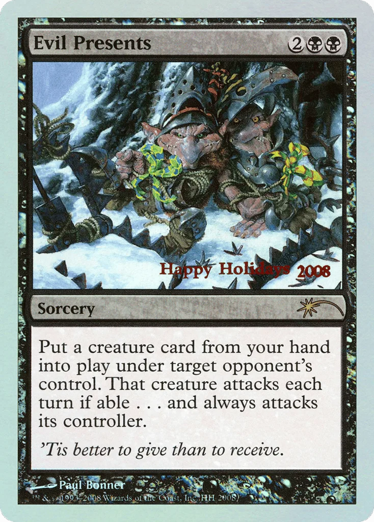Evil Presents · Happy Holidays