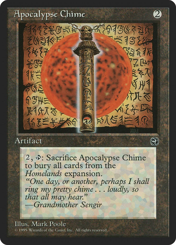Apocalypse Chime · Homelands