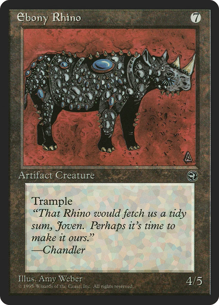 Ebony Rhino · Homelands