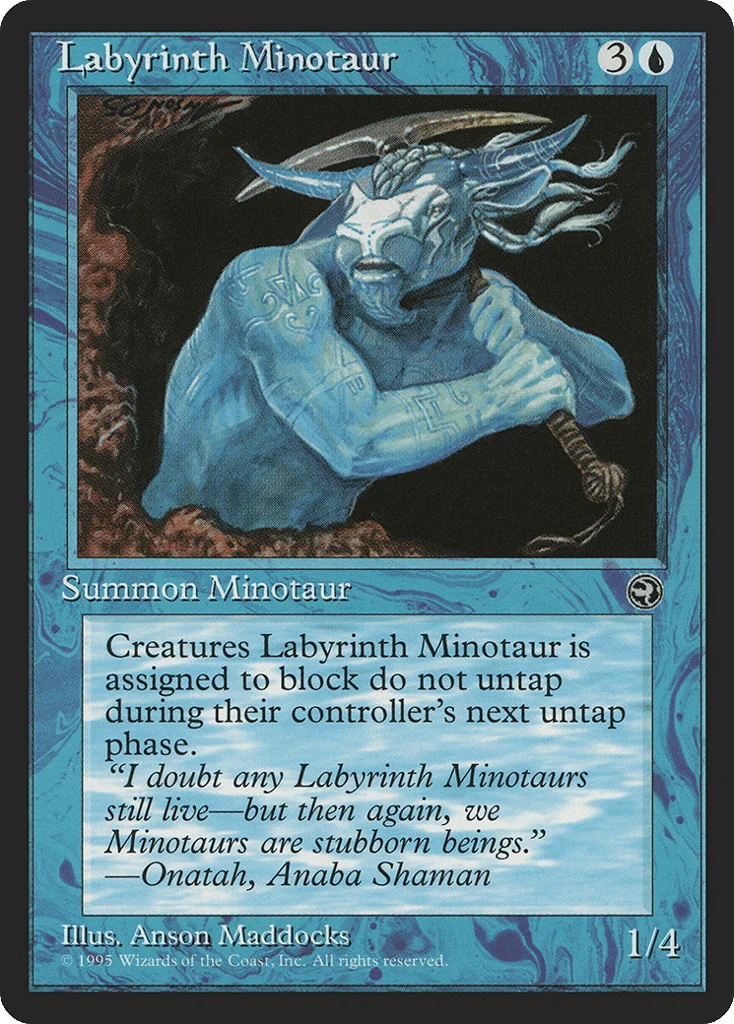 Labyrinth Minotaur · Homelands