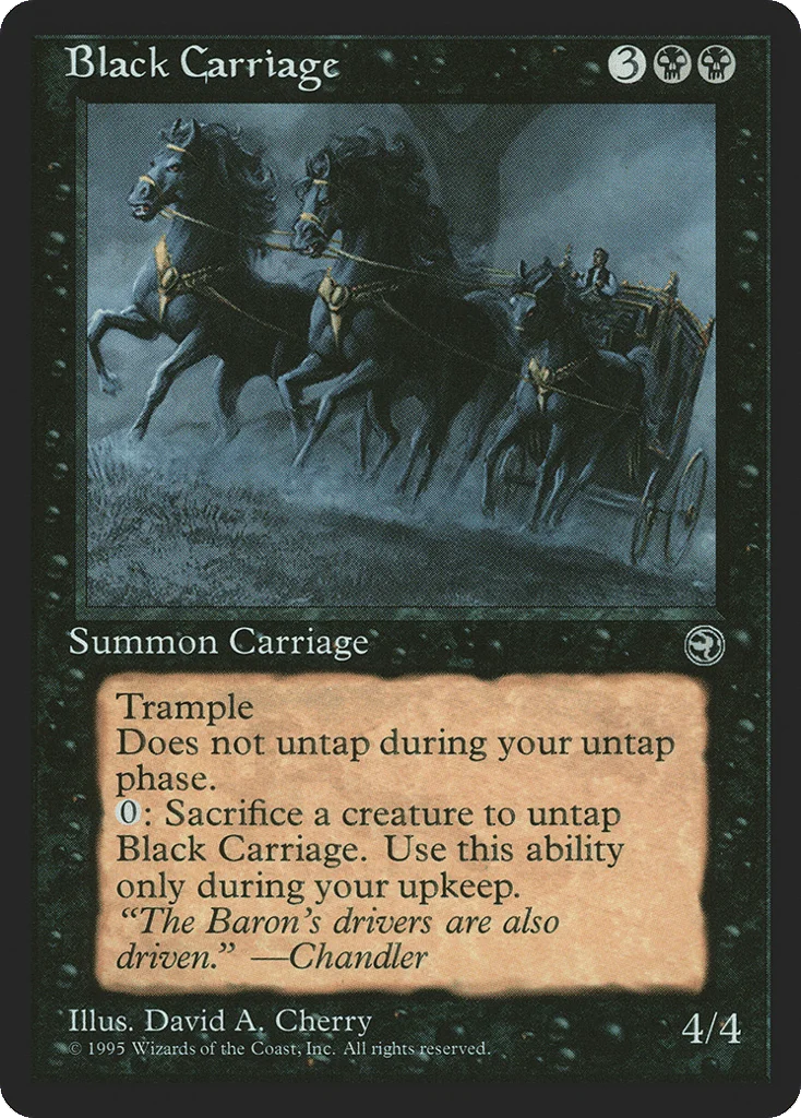 Black Carriage · Homelands