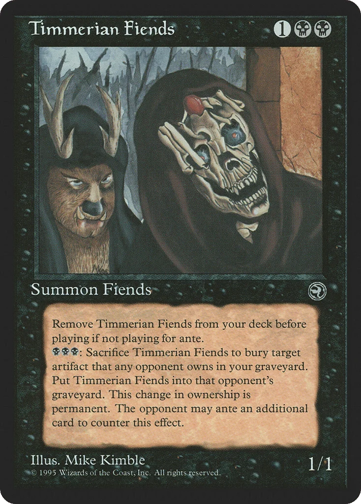 Timmerian Fiends · Homelands