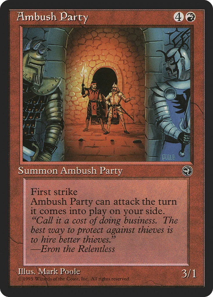 Ambush Party · Homelands