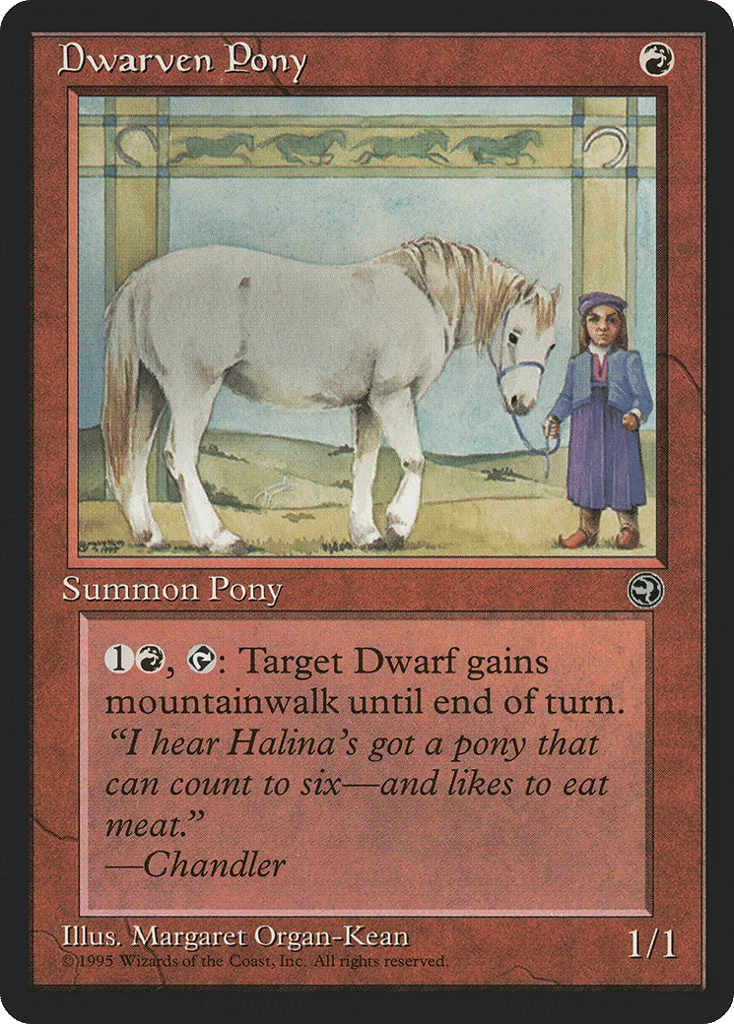 Dwarven Pony · Homelands