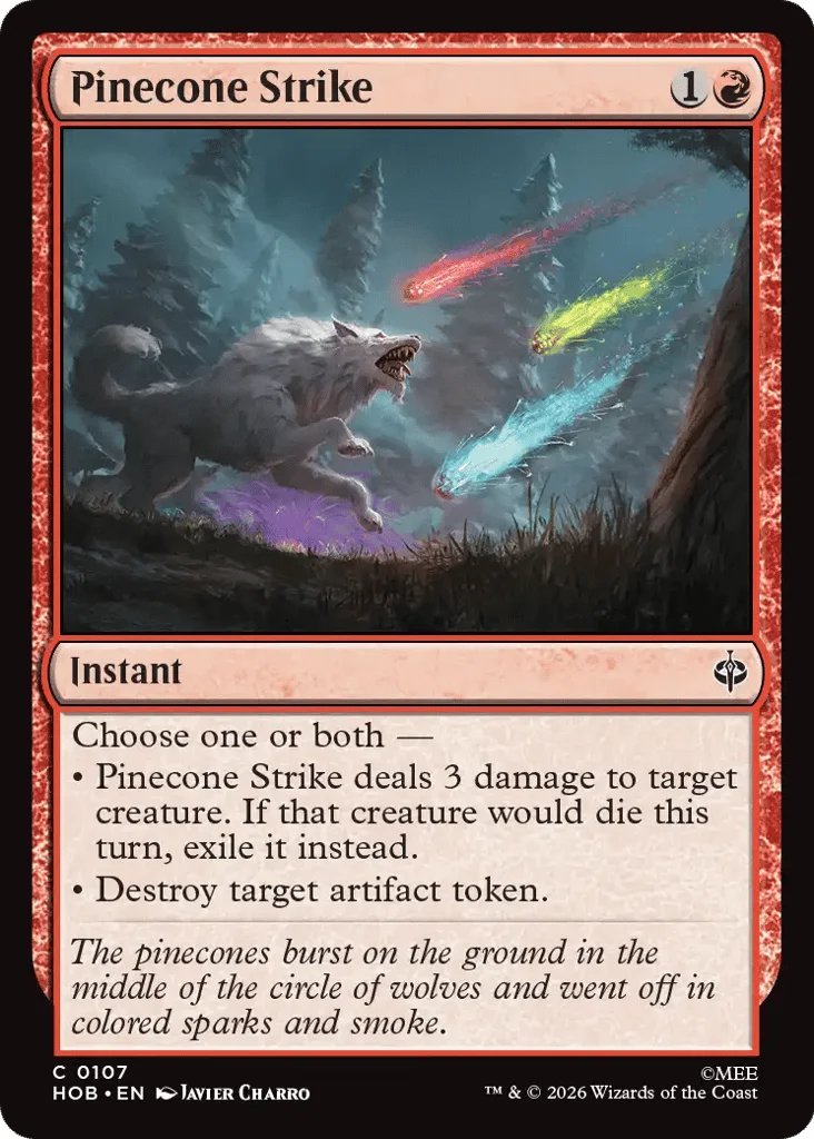 Pinecone Strike · The Hobbit