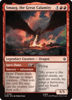 Smaug, the Great Calamity // Spew Flame