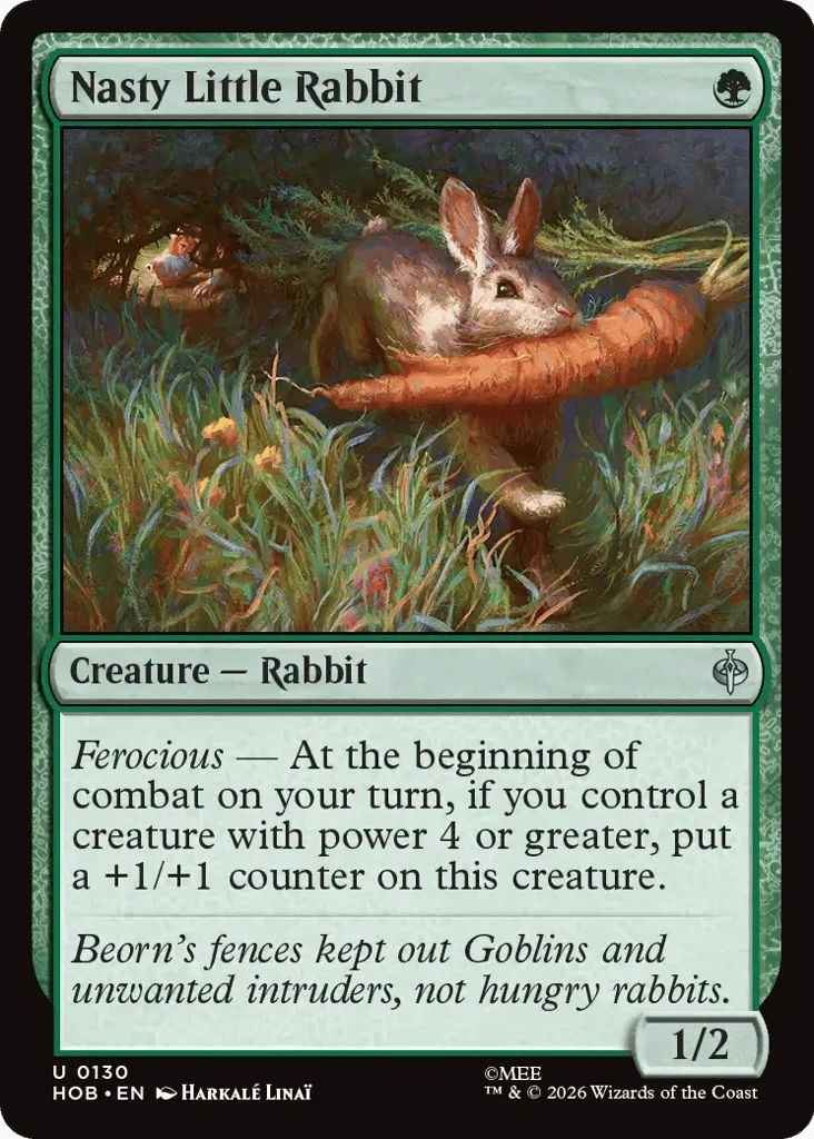 Nasty Little Rabbit · The Hobbit