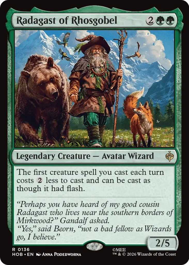 Radagast of Rhosgobel · The Hobbit