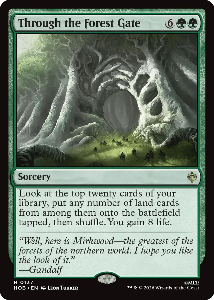 Through the Forest Gate · The Hobbit