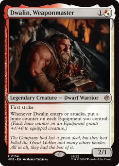 Dwalin, Weaponmaster