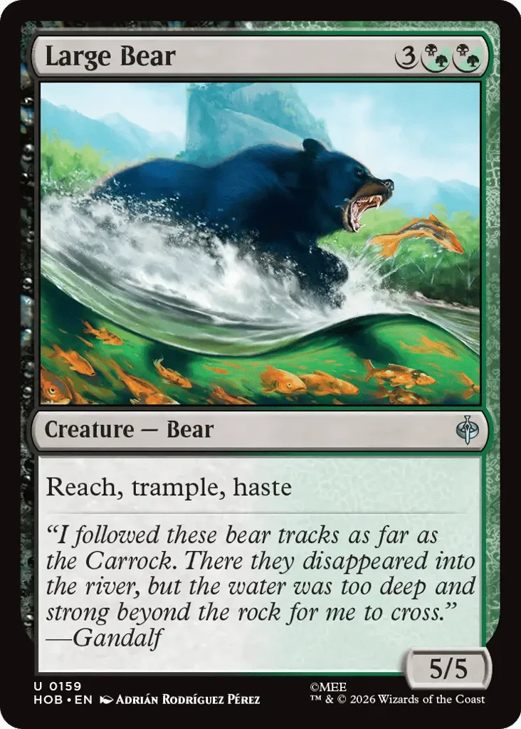 Large Bear · The Hobbit