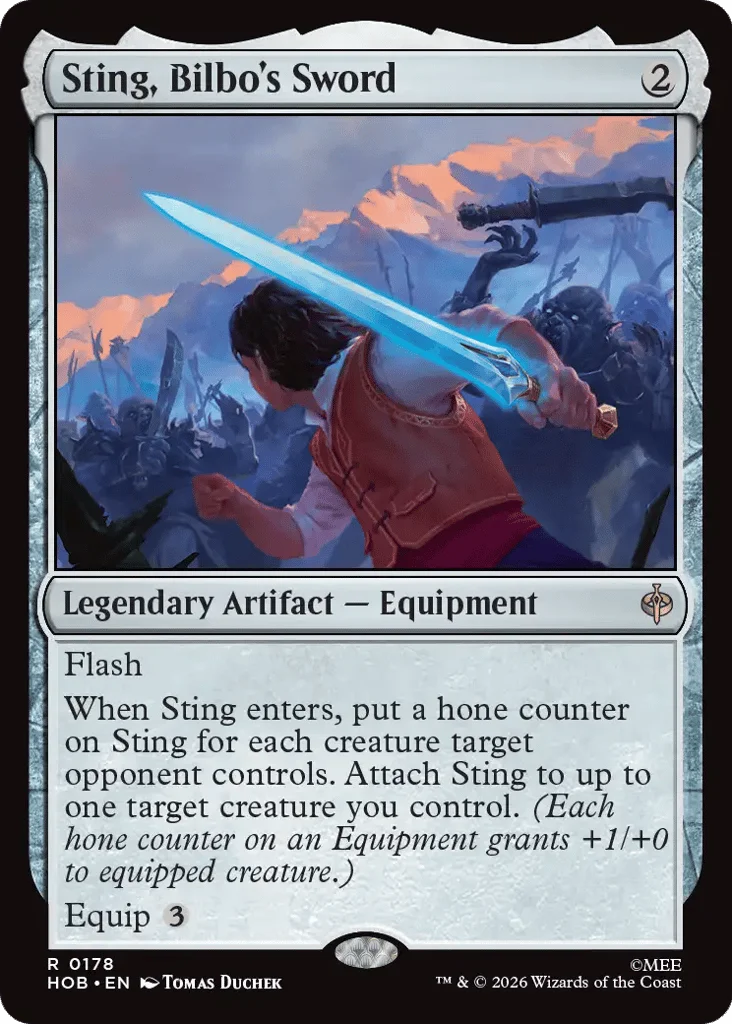 Sting, Bilbo's Sword · The Hobbit