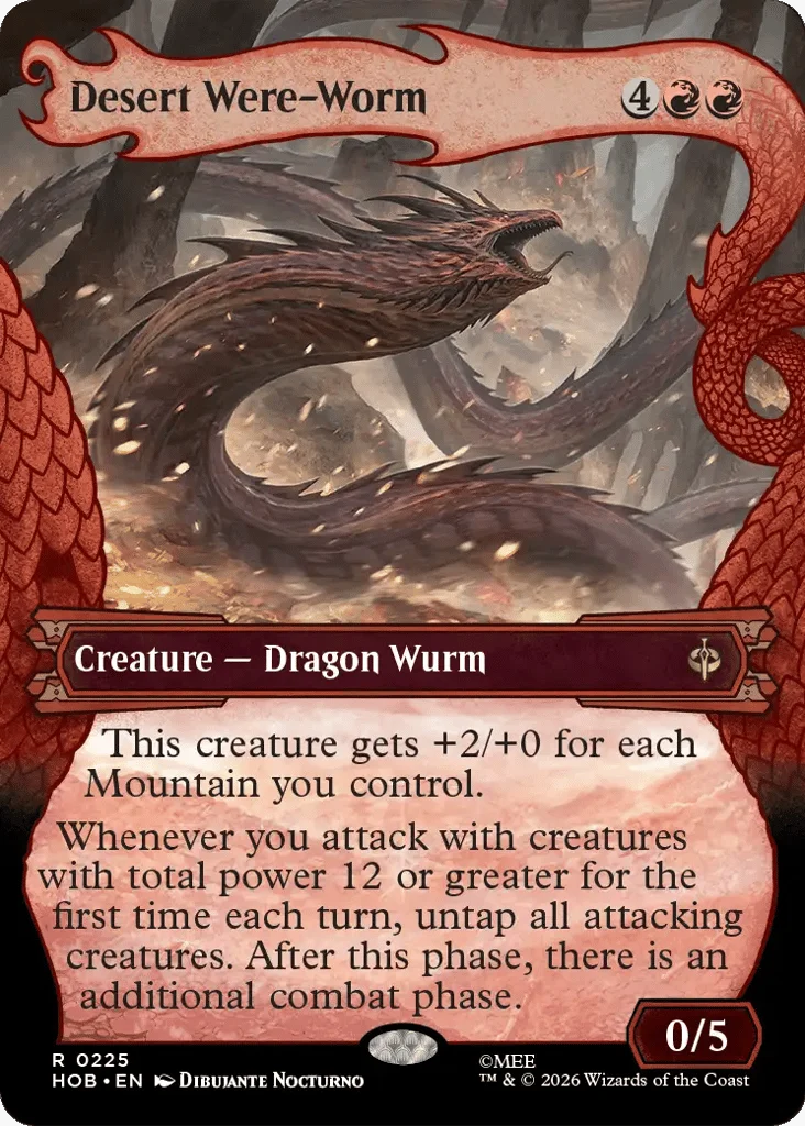 Desert Were-Worm · The Hobbit