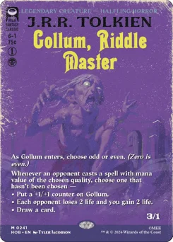 Gollum, Riddle Master