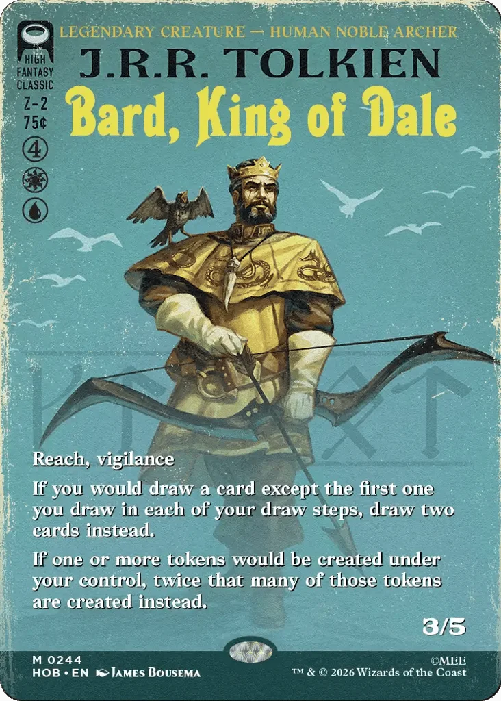 Bard, King of Dale · The Hobbit