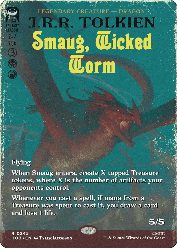 Smaug, Wicked Worm · The Hobbit