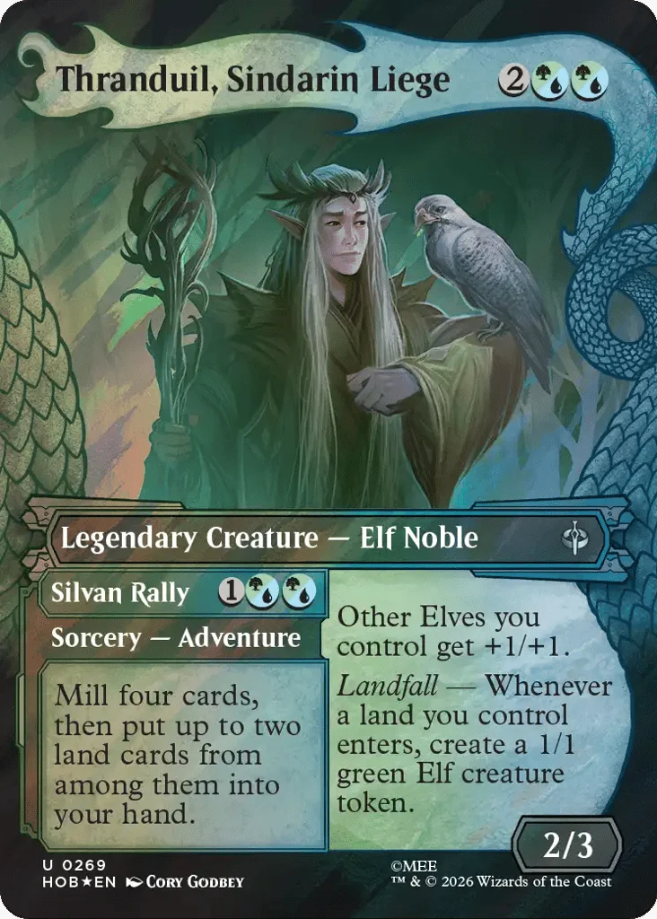 Thranduil, Sindarin Liege // Silvan Rally · The Hobbit
