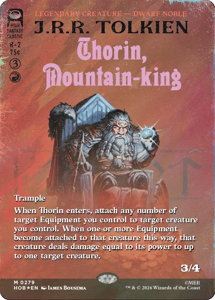 Thorin, Mountain-king · The Hobbit