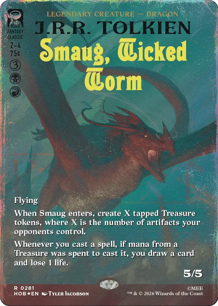 Smaug, Wicked Worm · The Hobbit