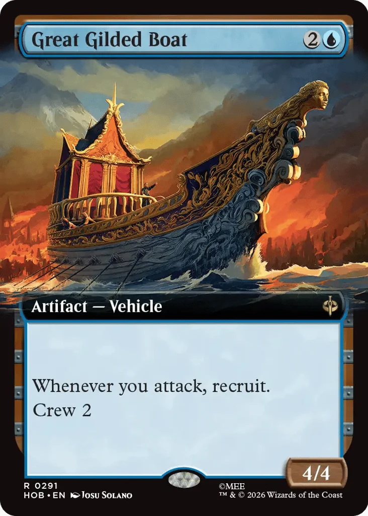 Great Gilded Boat · The Hobbit