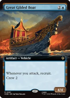 Great Gilded Boat