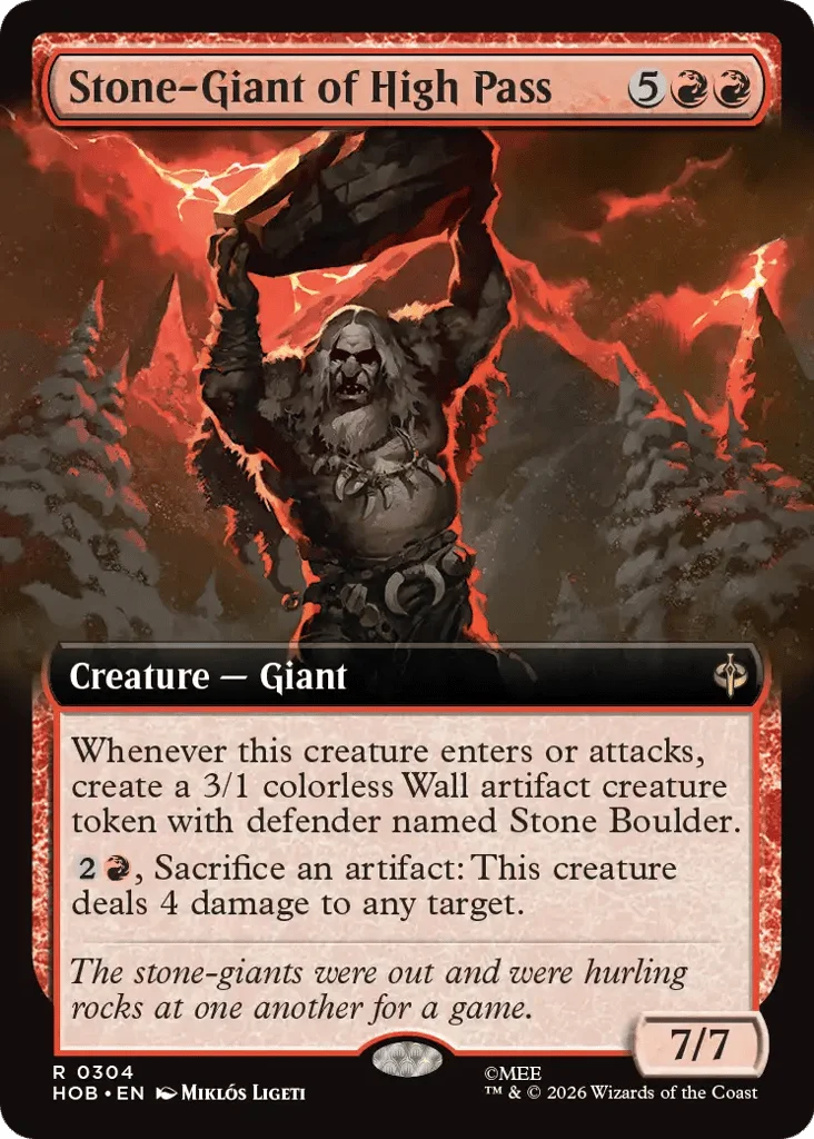 Stone-Giant of High Pass · The Hobbit