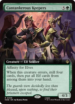 Cantankerous Keepers