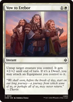Vow to Erebor