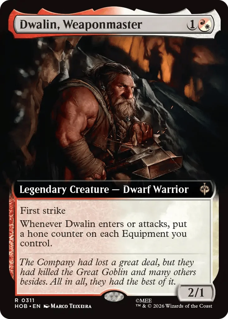 Dwalin, Weaponmaster · The Hobbit