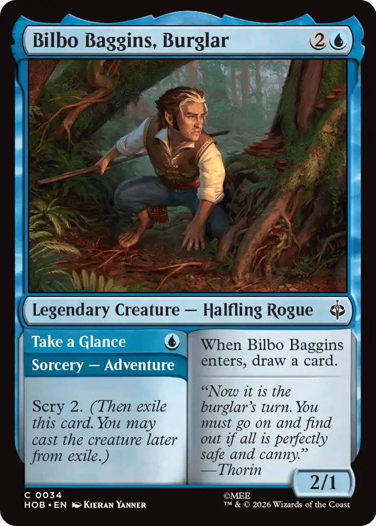 Bilbo Baggins, Burglar // Take a Glance · The Hobbit