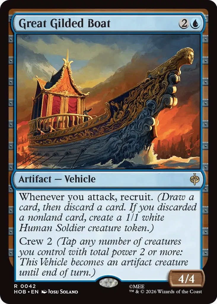 Great Gilded Boat · The Hobbit
