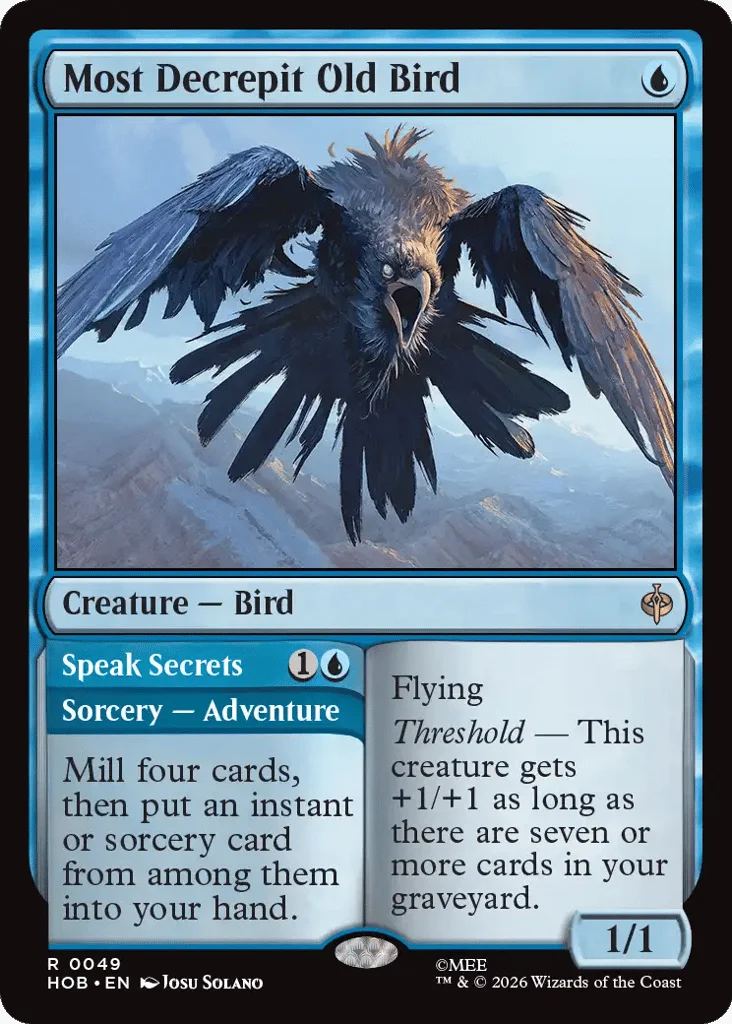 Most Decrepit Old Bird // Speak Secrets · The Hobbit