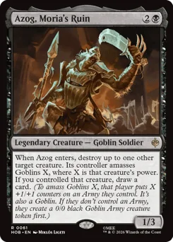 Azog, Moria's Ruin