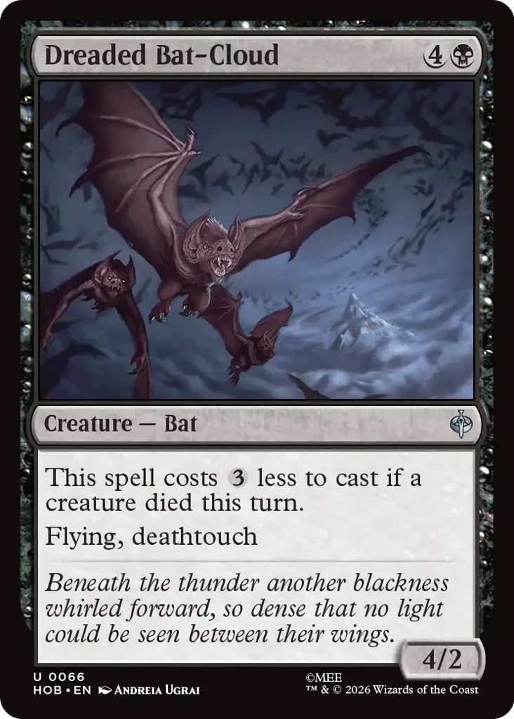 Dreaded Bat-Cloud · The Hobbit