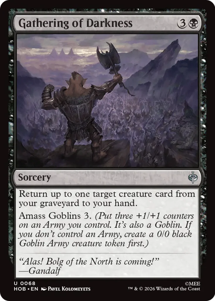 Gathering of Darkness · The Hobbit