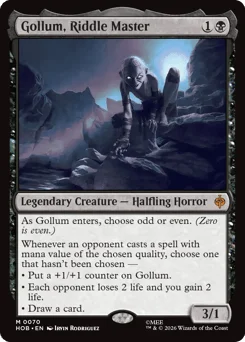 Gollum, Riddle Master