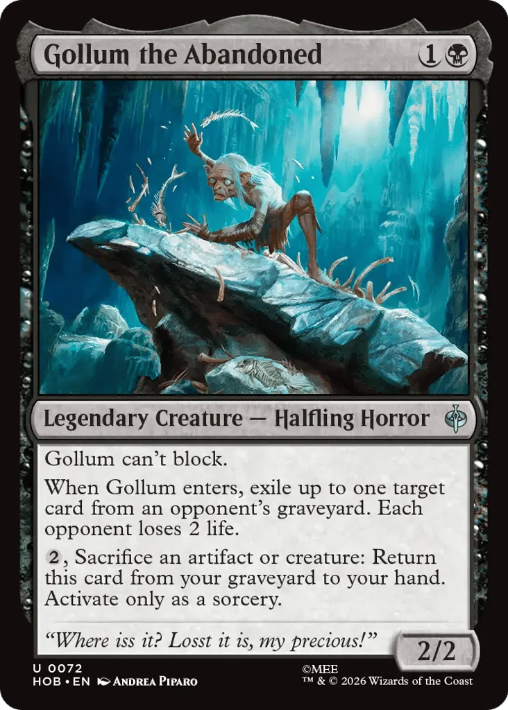 Gollum the Abandoned · The Hobbit