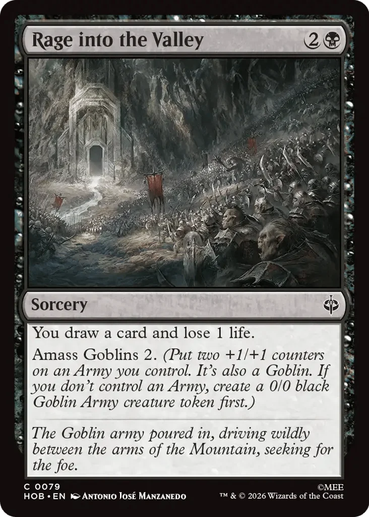 Rage into the Valley · The Hobbit