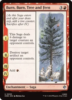 Burn, Burn, Tree and Fern