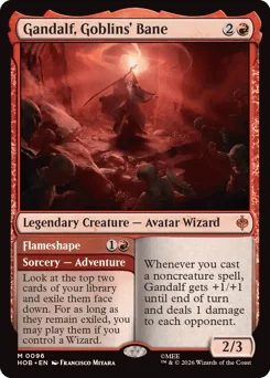 Gandalf, Goblins' Bane // Flameshape