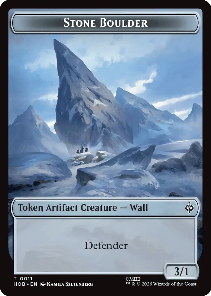 Stone Boulder · The Hobbit