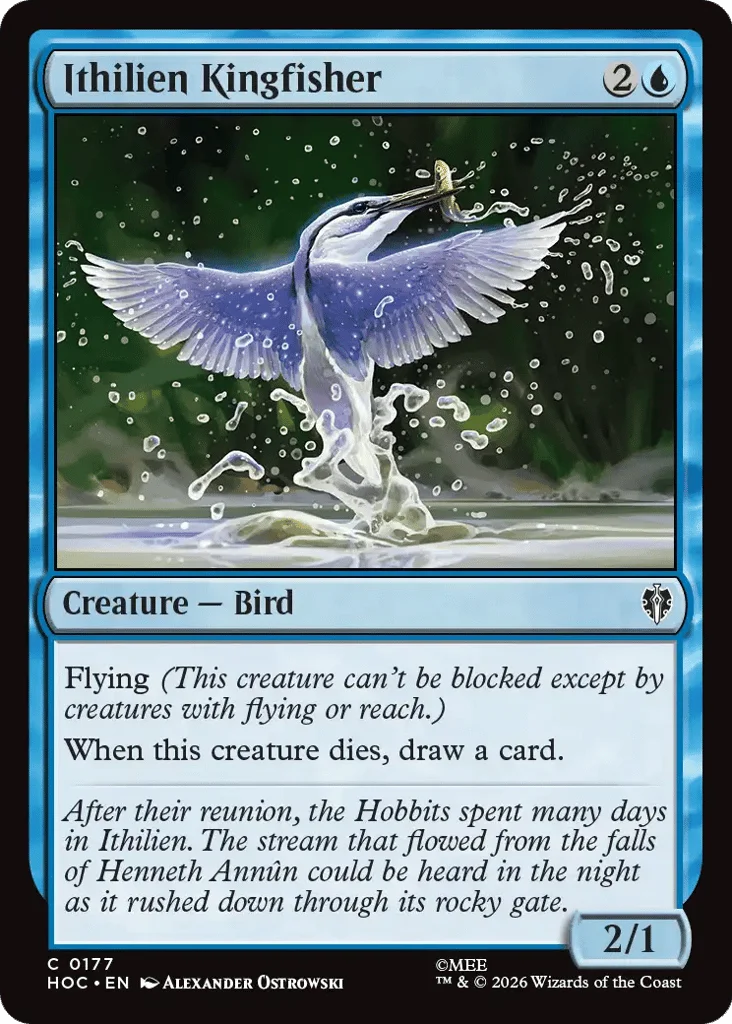 Ithilien Kingfisher · The Hobbit Eternal